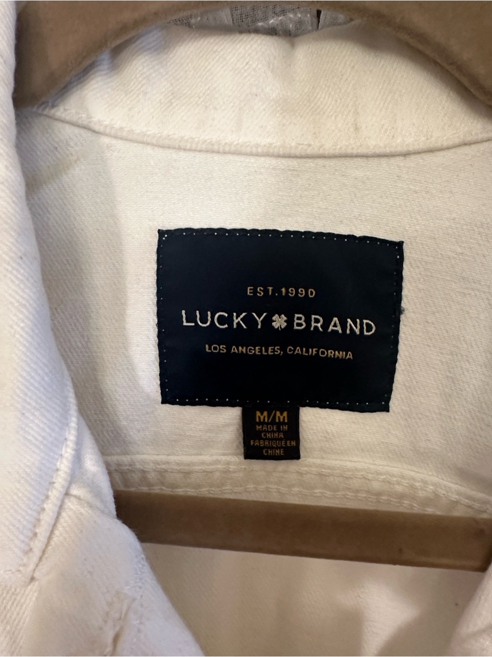 Lucky Brand Women's white Denim Jacket - Picture 2 of 11